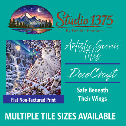 DecoCraft - Studio 1375 - Scenic Tiles Series - Safe Beneath Their Wings