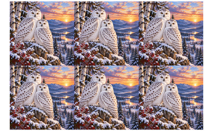 DecoCraft - Studio 1375 - Scenic Tiles Series - Together Through Winter