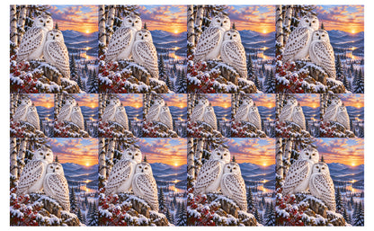 DecoCraft - Studio 1375 - Scenic Tiles Series - Together Through Winter