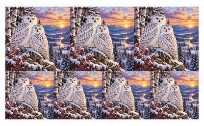 DecoCraft - Studio 1375 - Scenic Tiles Series - Together Through Winter