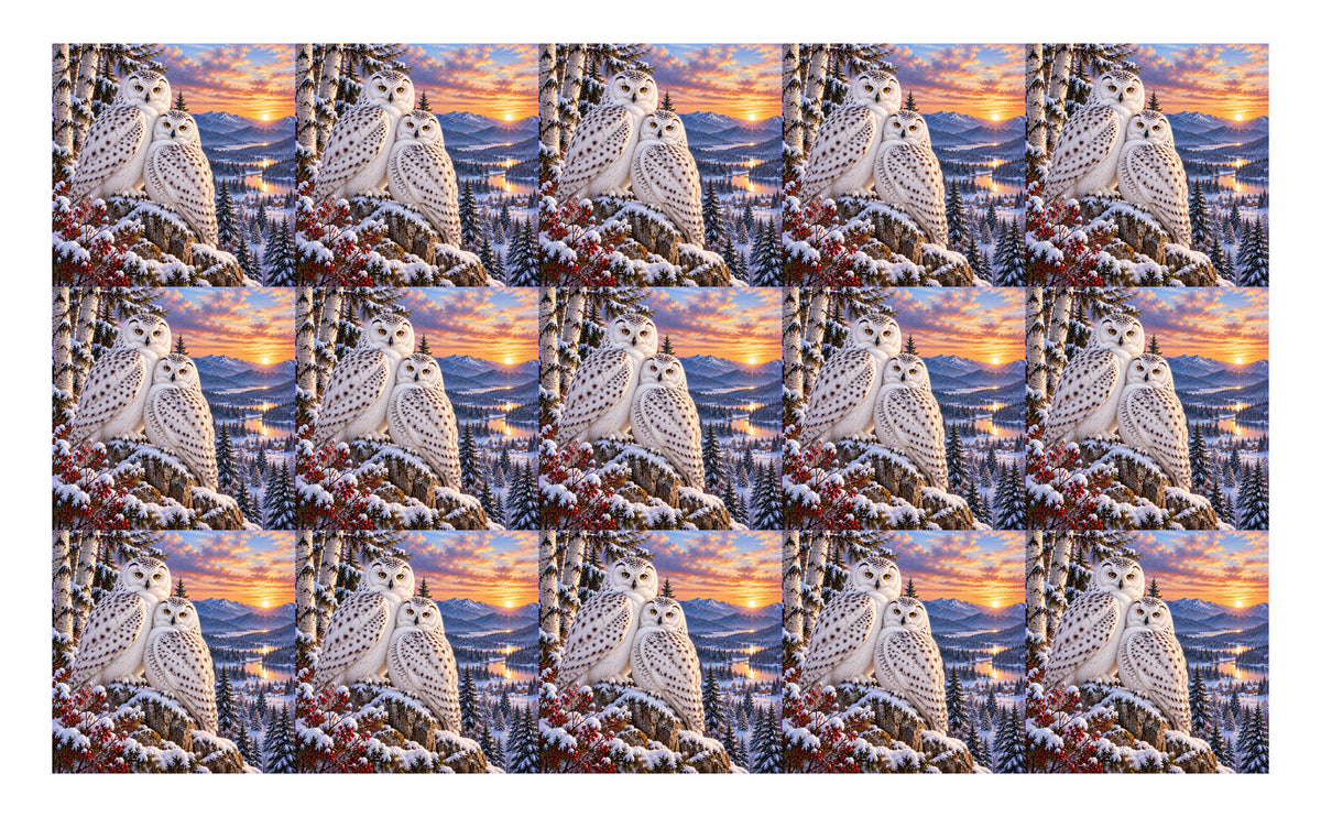 DecoCraft - Studio 1375 - Scenic Tiles Series - Together Through Winter