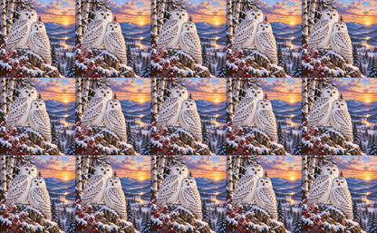 DecoCraft - Studio 1375 - Scenic Tiles Series - Together Through Winter