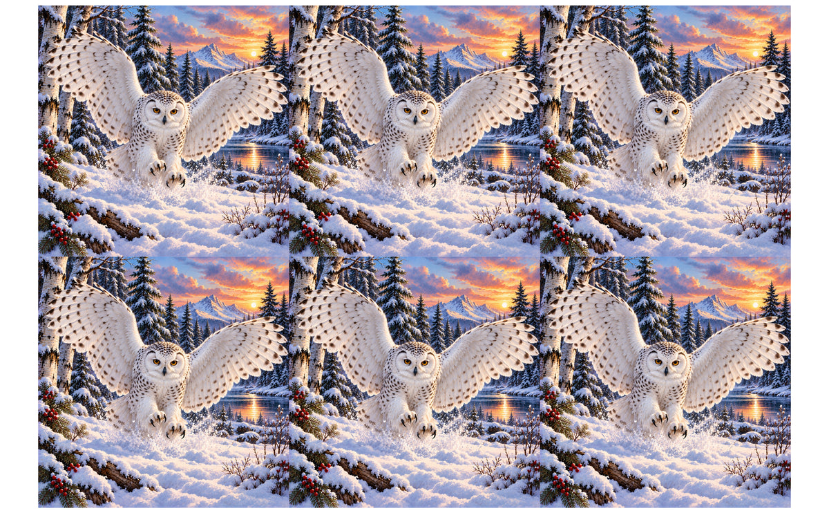 DecoCraft - Studio 1375 - Scenic Tiles Series - Touchdown at Twilight