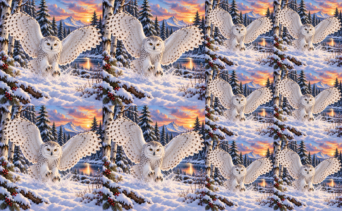 DecoCraft - Studio 1375 - Scenic Tiles Series - Touchdown at Twilight