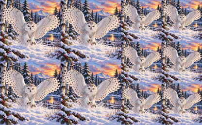 DecoCraft - Studio 1375 - Scenic Tiles Series - Touchdown at Twilight