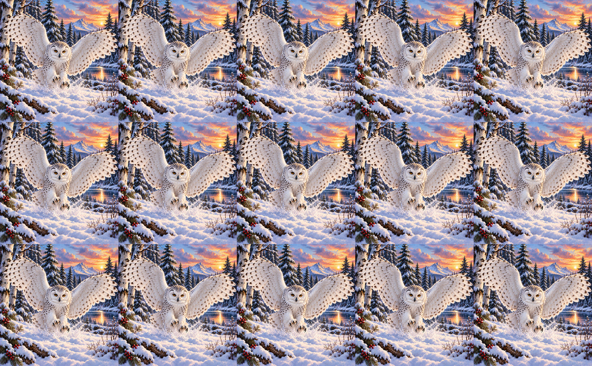 DecoCraft - Studio 1375 - Scenic Tiles Series - Touchdown at Twilight
