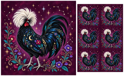 DecoCraft - Studio 1375 - Scenic Tiles Series - Crowned by Starlight