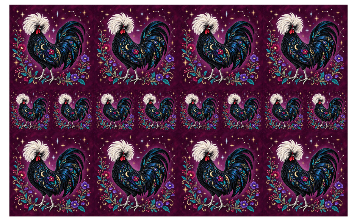 DecoCraft - Studio 1375 - Scenic Tiles Series - Crowned by Starlight