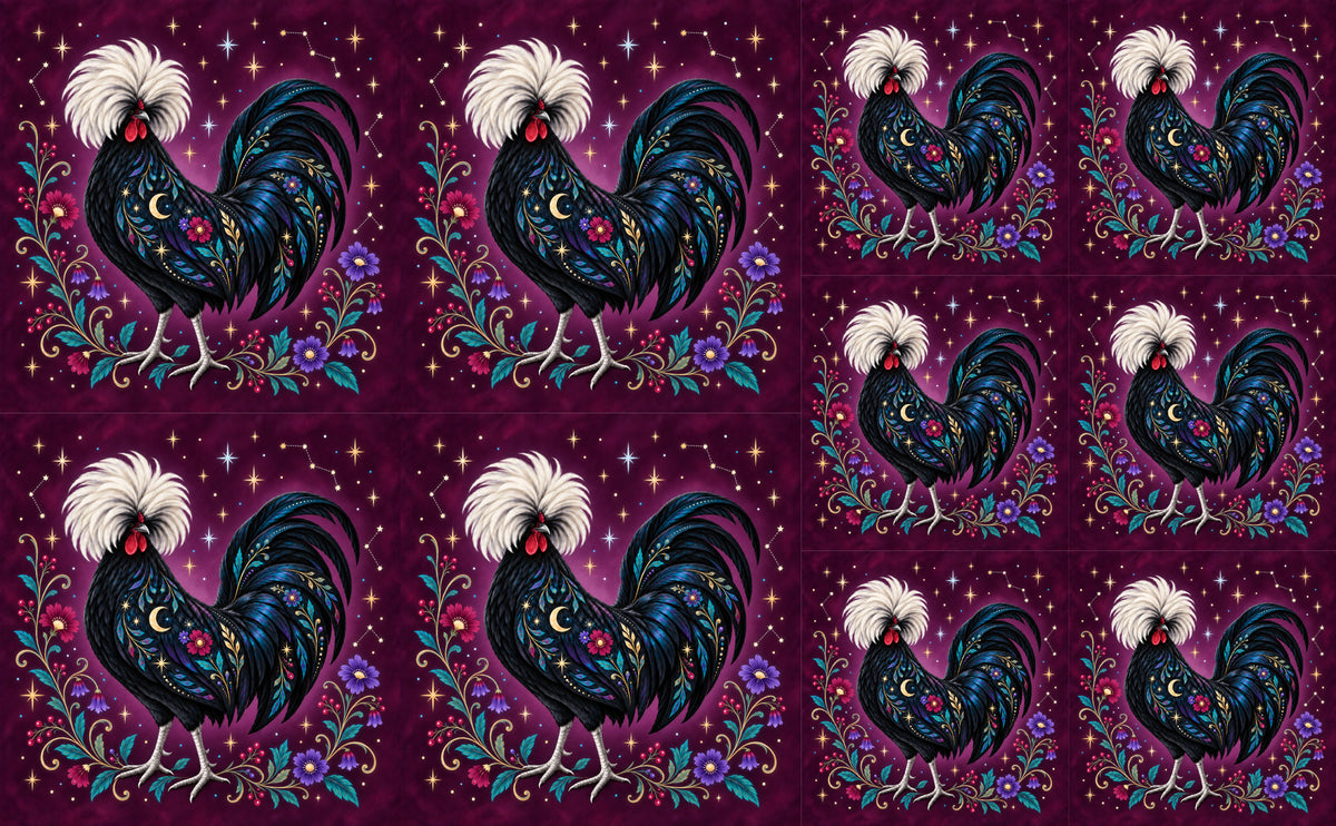 DecoCraft - Studio 1375 - Scenic Tiles Series - Crowned by Starlight