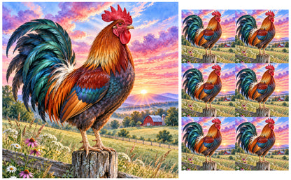 DecoCraft - Studio 1375 - Scenic Tiles Series - Morning Majesty