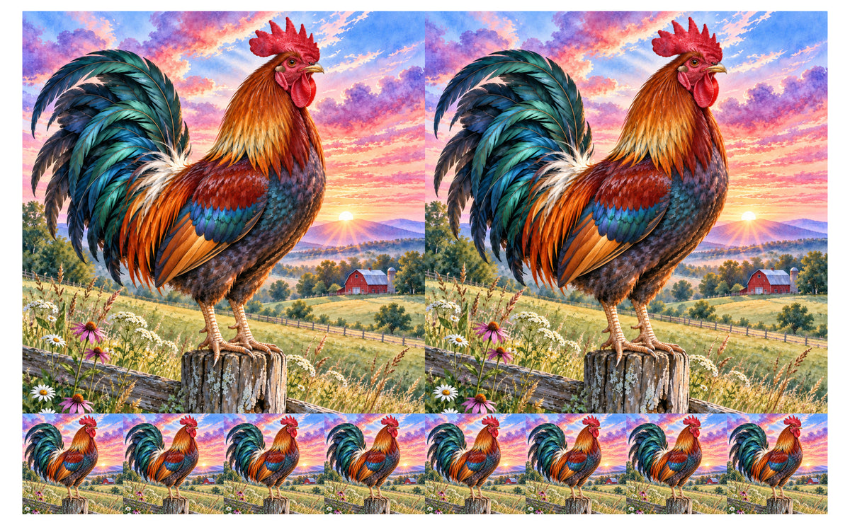 DecoCraft - Studio 1375 - Scenic Tiles Series - Morning Majesty