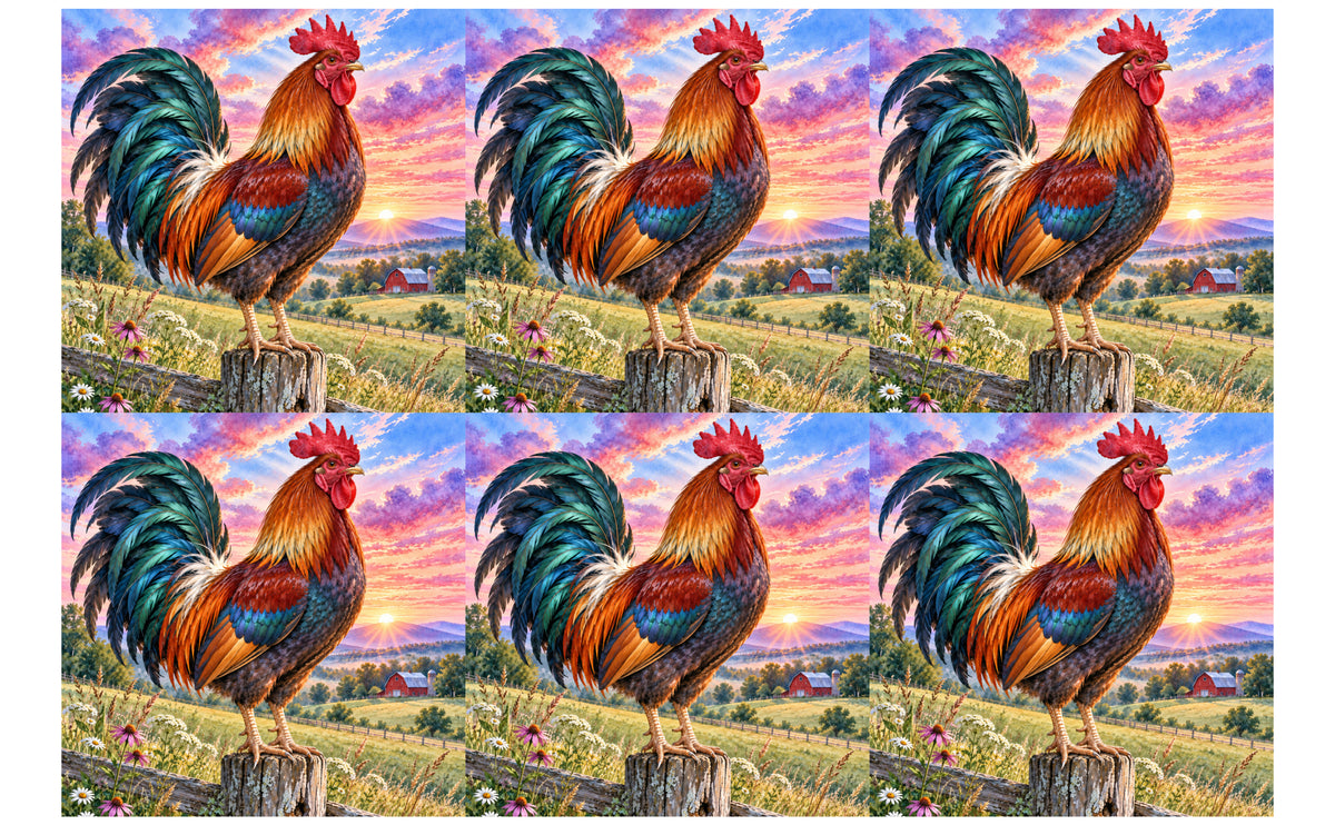 DecoCraft - Studio 1375 - Scenic Tiles Series - Morning Majesty