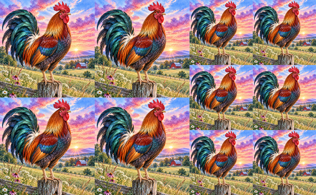 DecoCraft - Studio 1375 - Scenic Tiles Series - Morning Majesty