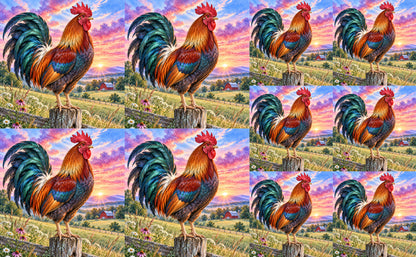 DecoCraft - Studio 1375 - Scenic Tiles Series - Morning Majesty
