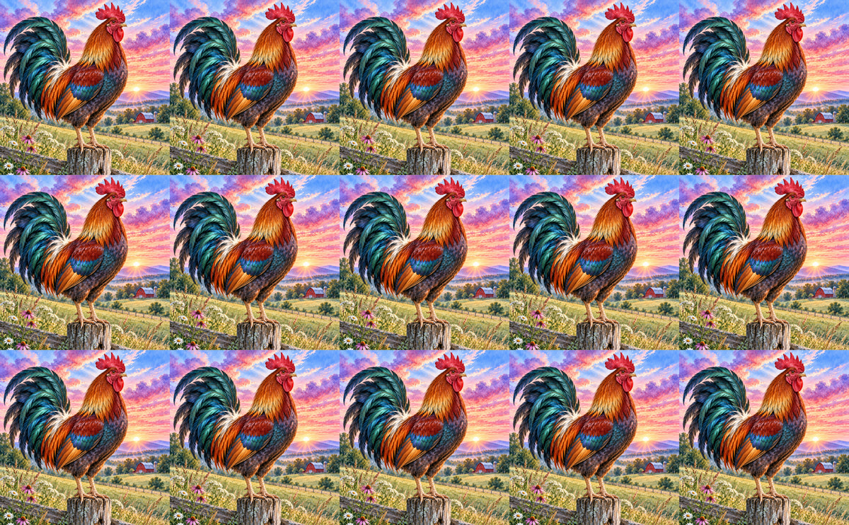 DecoCraft - Studio 1375 - Scenic Tiles Series - Morning Majesty