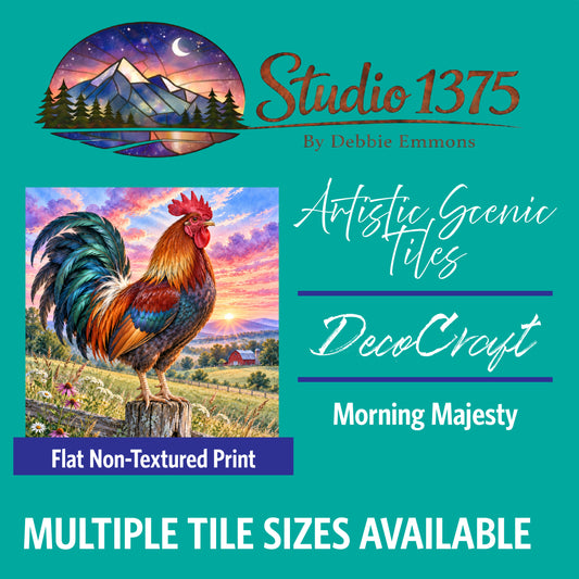 DecoCraft - Studio 1375 - Scenic Tiles Series - Morning Majesty