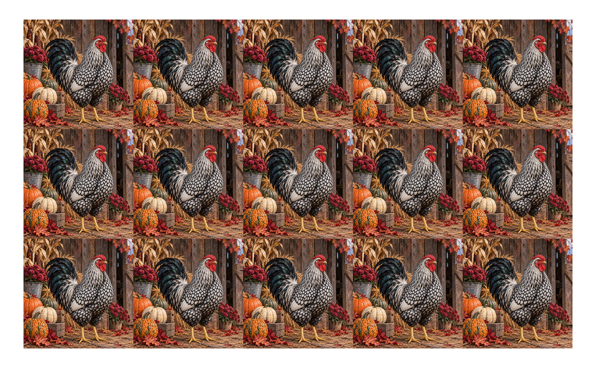 DecoCraft - Studio 1375 - Scenic Tiles Series - Silver Harvest