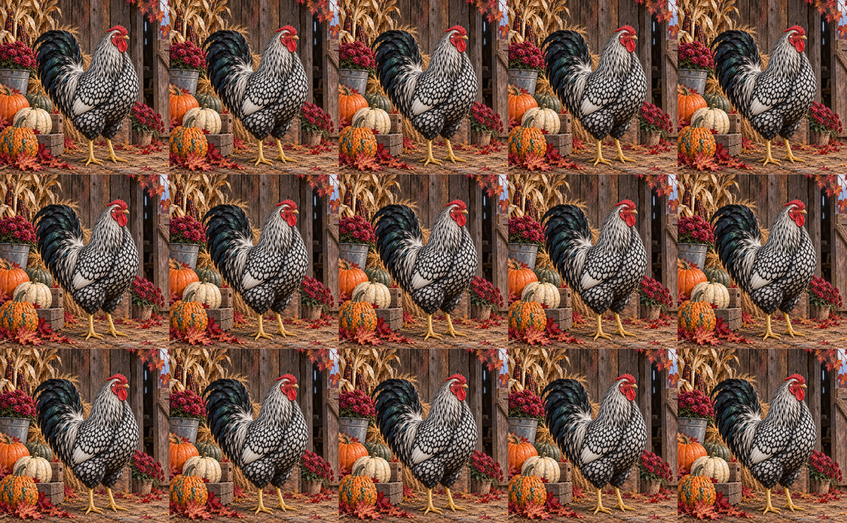 DecoCraft - Studio 1375 - Scenic Tiles Series - Silver Harvest