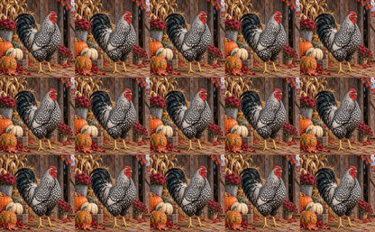 DecoCraft - Studio 1375 - Scenic Tiles Series - Silver Harvest