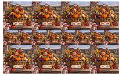 DecoCraft - Studio 1375 - Scenic Tiles Series - Bountiful Thanks