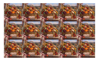 DecoCraft - Studio 1375 - Scenic Tiles Series - Bountiful Thanks