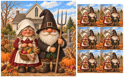 DecoCraft - Studio 1375 - Scenic Tiles Series - Gnomegrown Gratitude