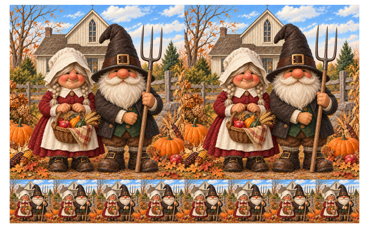 DecoCraft - Studio 1375 - Scenic Tiles Series - Gnomegrown Gratitude
