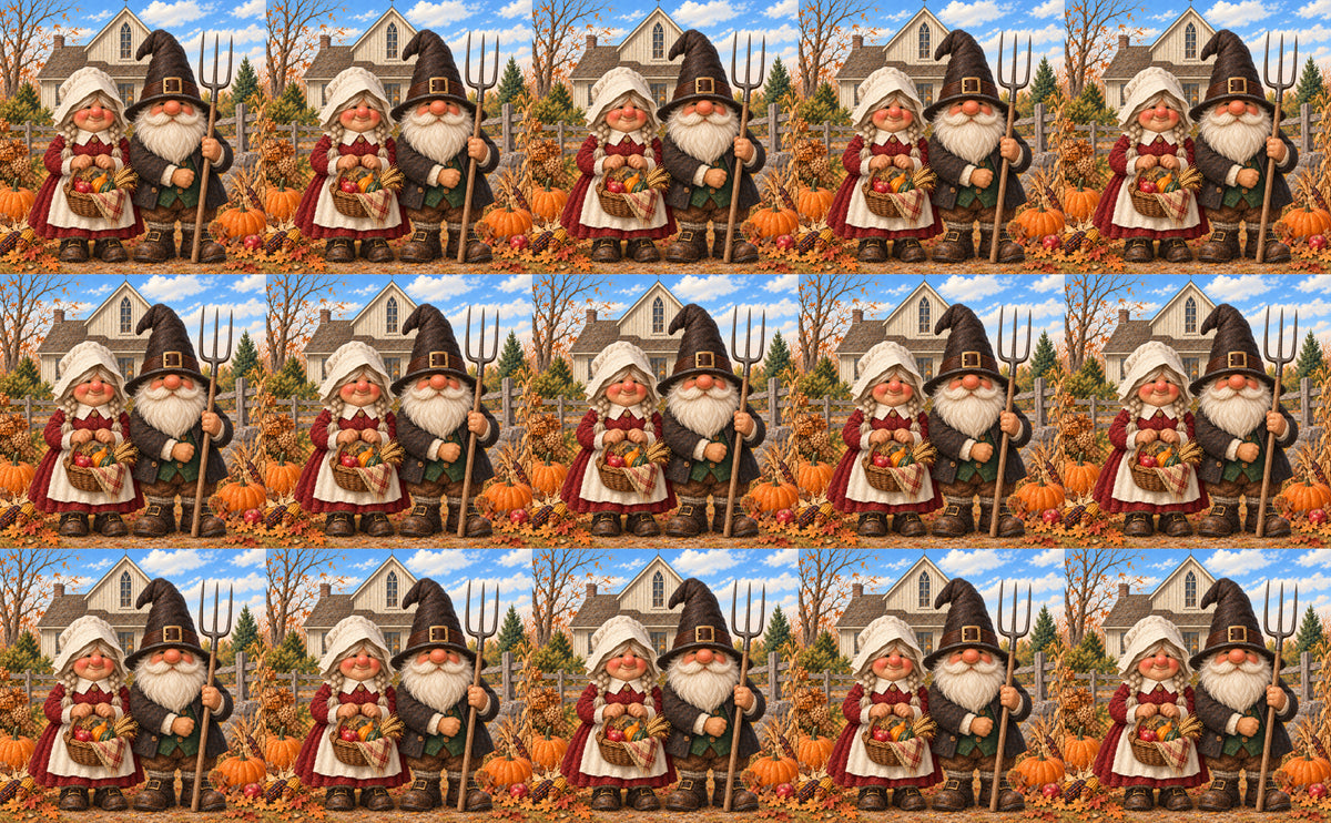 DecoCraft - Studio 1375 - Scenic Tiles Series - Gnomegrown Gratitude