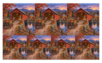 DecoCraft - Studio 1375 - Scenic Tiles Series - Harvest Homecoming