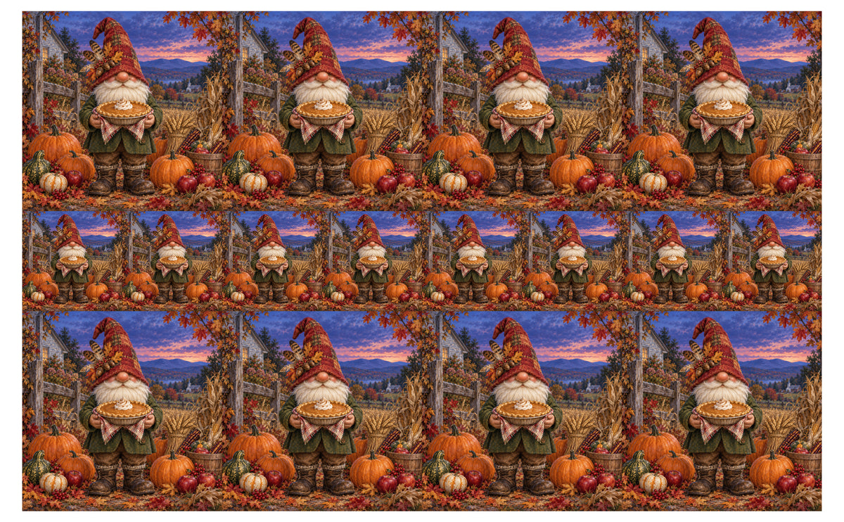 DecoCraft - Studio 1375 - Scenic Tiles Series - Pumpkin Pie Keeper