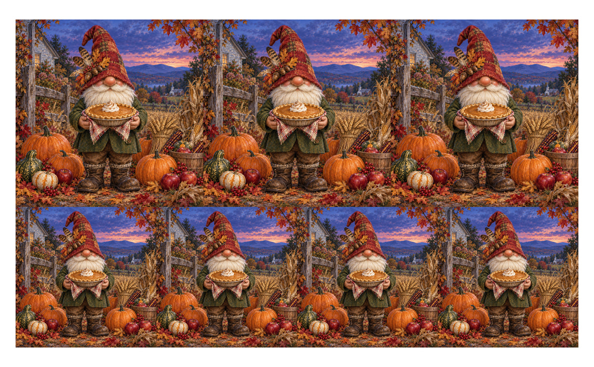 DecoCraft - Studio 1375 - Scenic Tiles Series - Pumpkin Pie Keeper