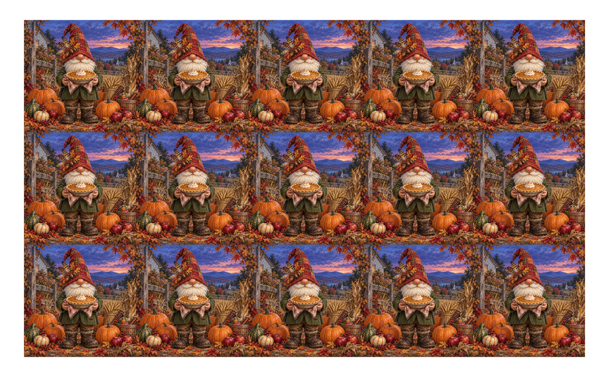 DecoCraft - Studio 1375 - Scenic Tiles Series - Pumpkin Pie Keeper
