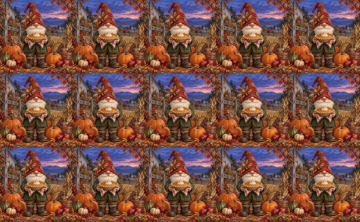 DecoCraft - Studio 1375 - Scenic Tiles Series - Pumpkin Pie Keeper