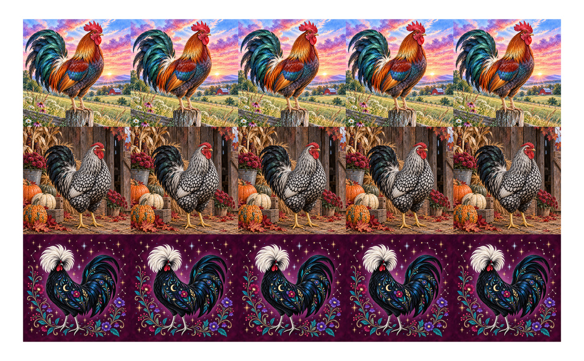 DecoCraft - Studio 1375 - Scenic Tiles Series - Crowns of the Countryside - Assortment