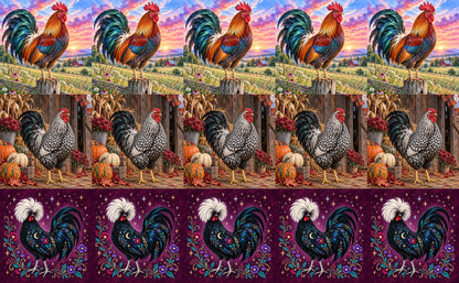 DecoCraft - Studio 1375 - Scenic Tiles Series - Crowns of the Countryside - Assortment