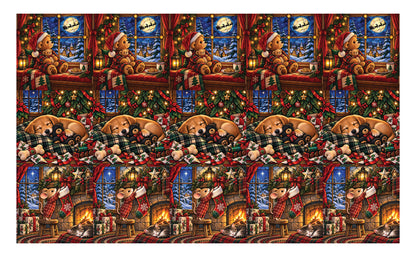DecoCraft - Studio 1375 - Scenic Tiles Series - Christmas Bedtime Assortment