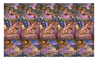 DecoCraft - Studio 1375 - Scenic Tiles Series - Storybook Princess Assortment