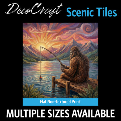 DecoCraft - Scenic Tiles Series - Bigfoot - Gone Squatchin