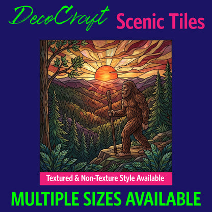 DecoCraft - Scenic Elevated Texture Tiles - Sasquatch - Trailblazer