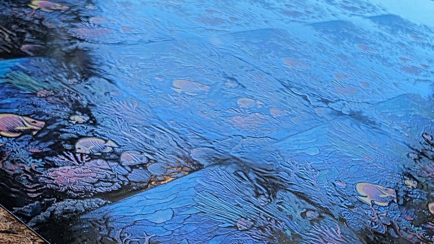 DecoCraft - Scenic Elevated Texture Tiles - Jewel Reef