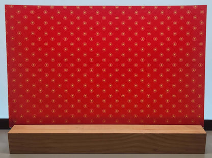 DecoCraft - Cherokee Rose - Style Sheet - Midcentury Stars - Red