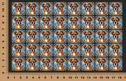 DecoCraft - Scenic Elevated Texture Tiles - Boxer
