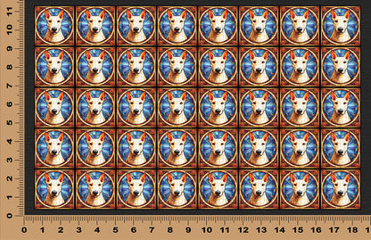 DecoCraft - Scenic Elevated Texture Tiles - Bull Terrier