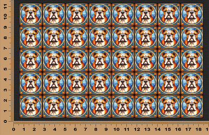 DecoCraft - Scenic Elevated Texture Tiles - Bulldog I