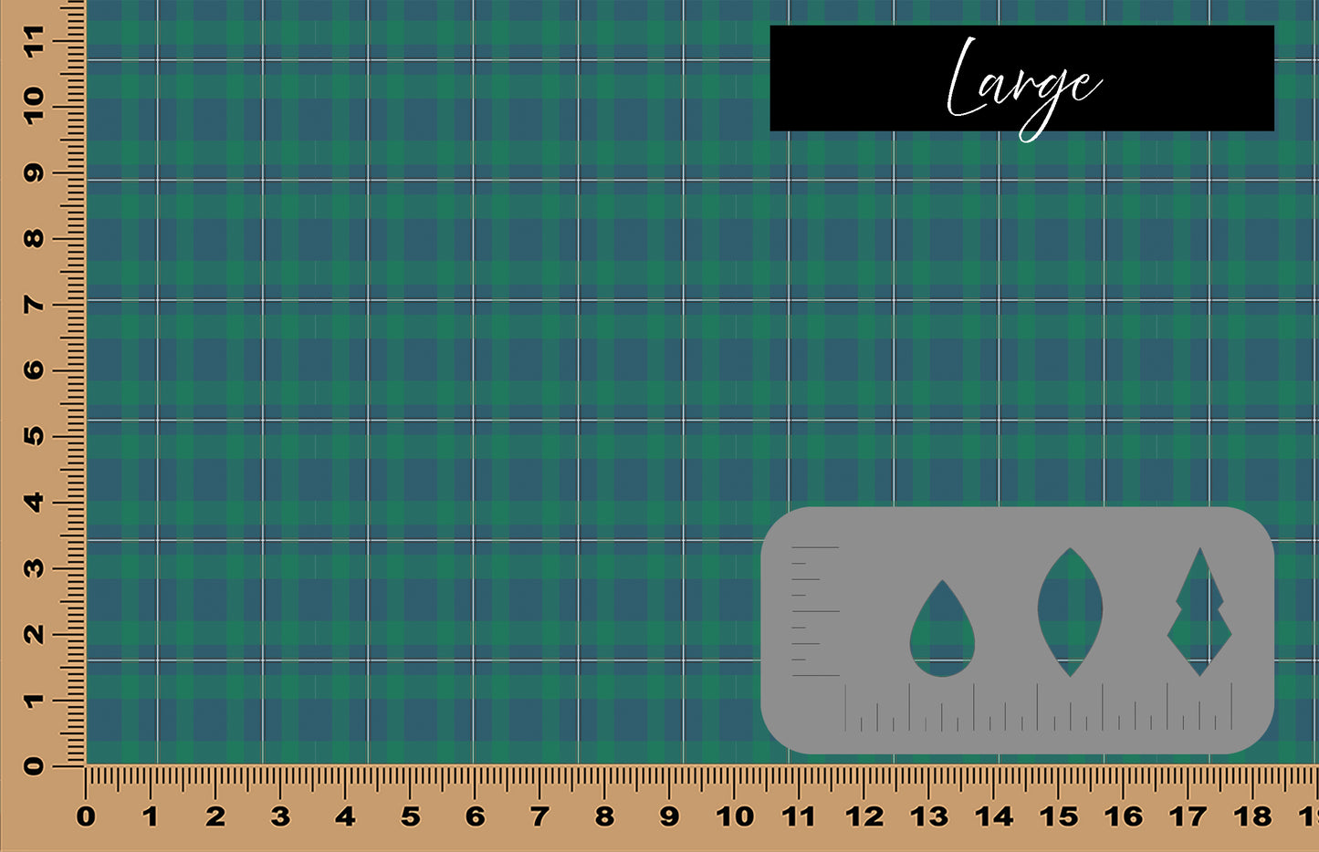 DecoCraft - Cherokee Rose - Style Sheet - Irvine Tartan Plaid