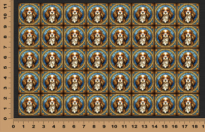 DecoCraft - Scenic Elevated Texture Tiles - Cavalier King Charles Spaniel