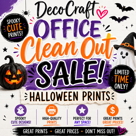 DecoCraft - Office Clean Out - Halloween - Multiple Bundles Available