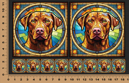 DecoCraft - Scenic Elevated Texture Tiles - Chesapeake Bay Retriever