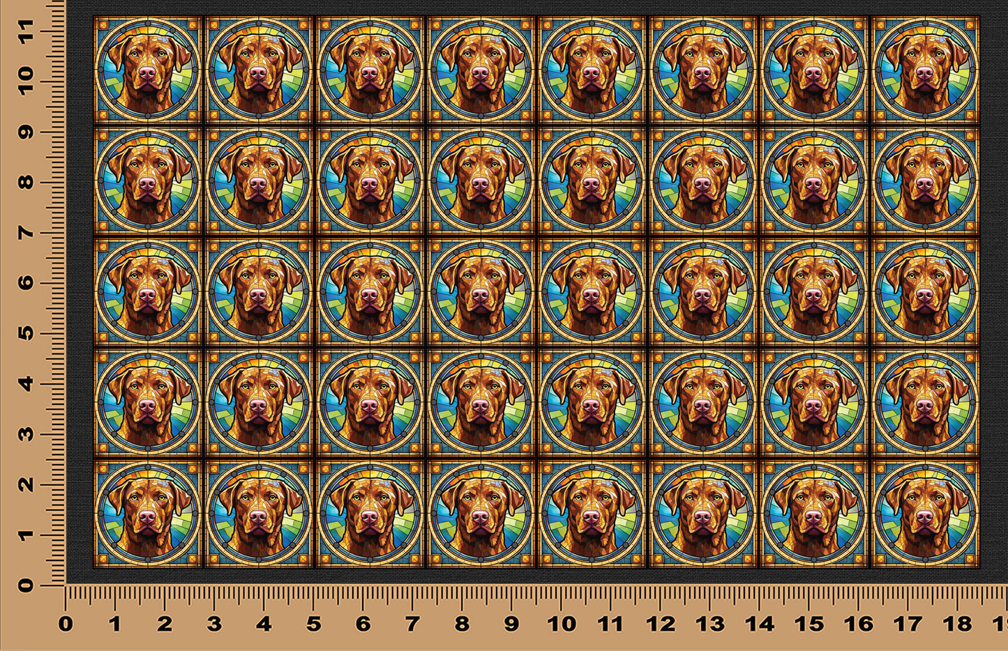 DecoCraft - Scenic Elevated Texture Tiles - Chesapeake Bay Retriever