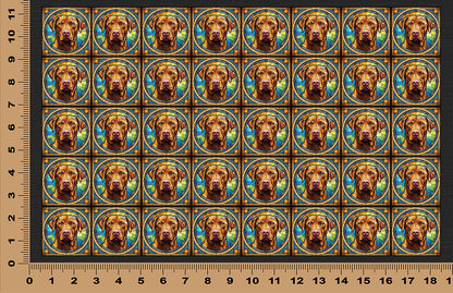 DecoCraft - Scenic Elevated Texture Tiles - Chesapeake Bay Retriever
